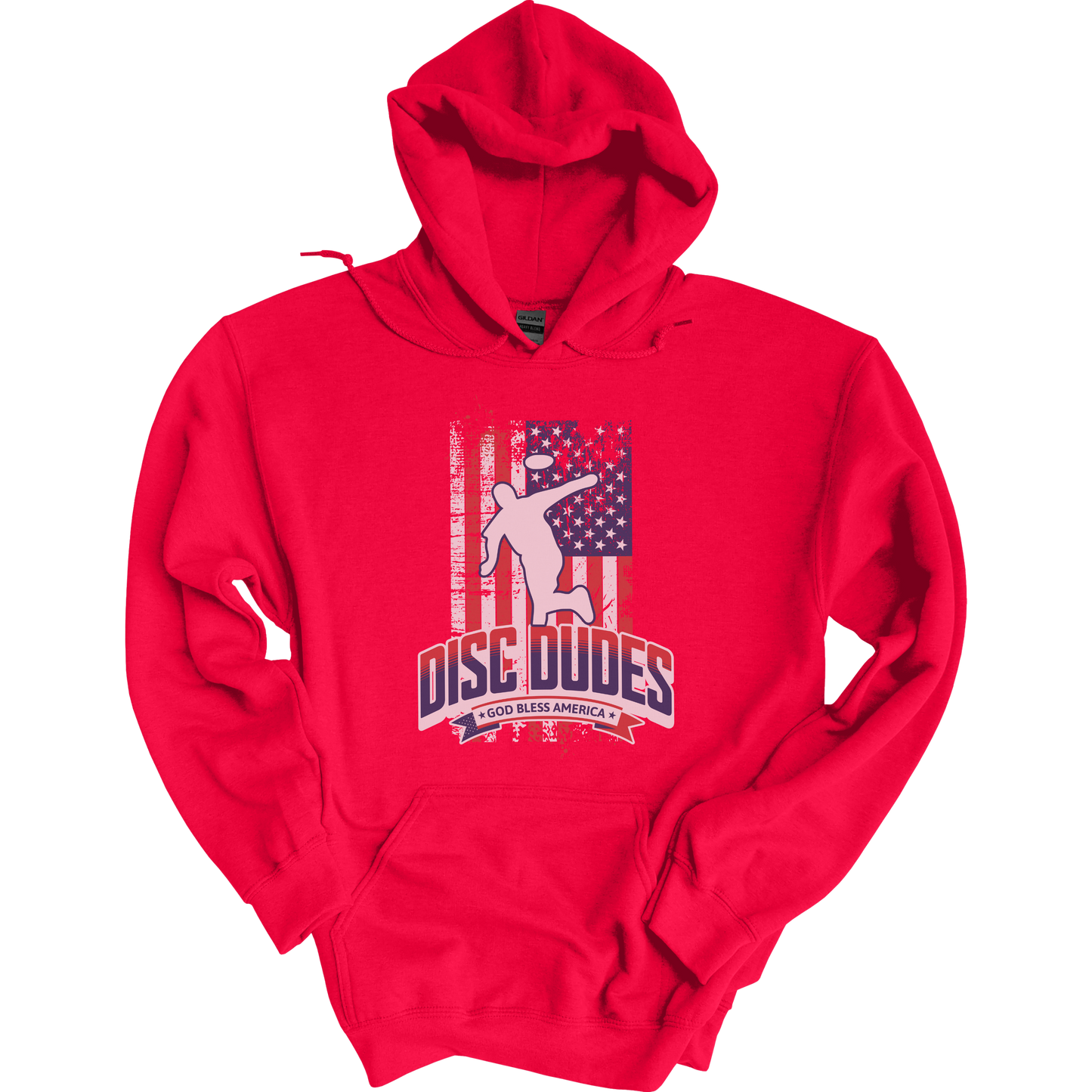 God Bless America Hoodie – Disc Dudes Patriot Edition