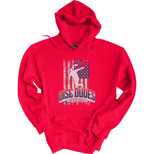 God Bless America Hoodie – Disc Dudes Patriot Edition
