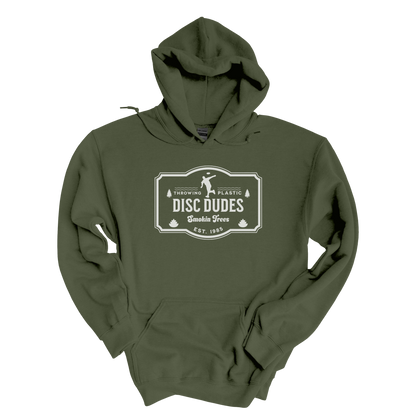 Smokin’ Trees Hoodie – Disc Dudes Classic Stamp