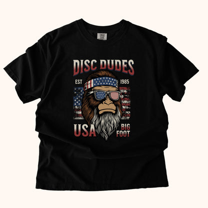Bigfoot USA Tee – Disc Dudes Patriotic Edition