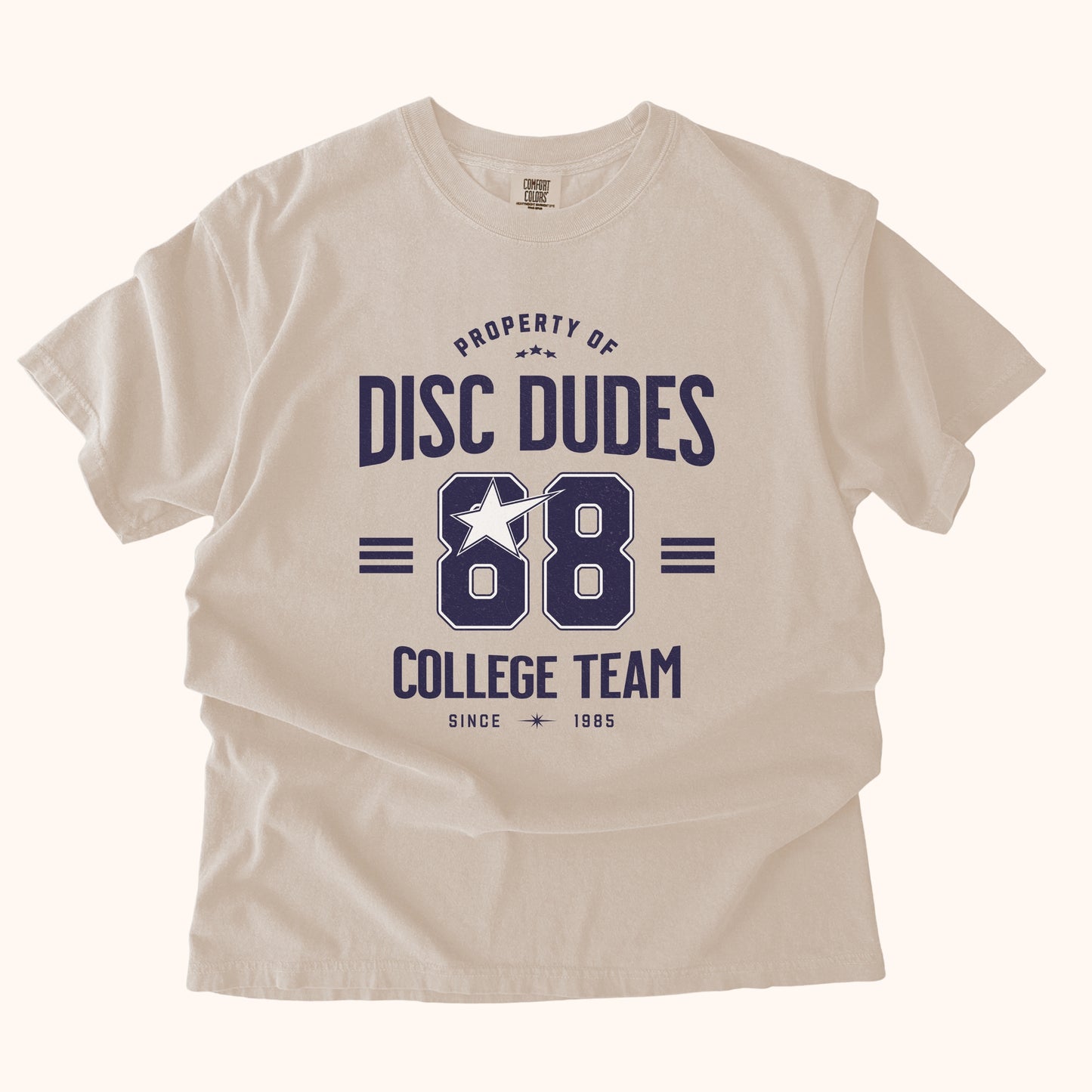 Disc Dudes “College Team” Tee