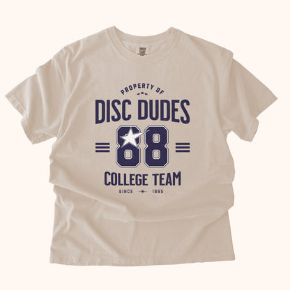 Disc Dudes “College Team” Tee