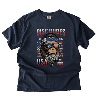 Bigfoot USA Tee – Disc Dudes Patriotic Edition