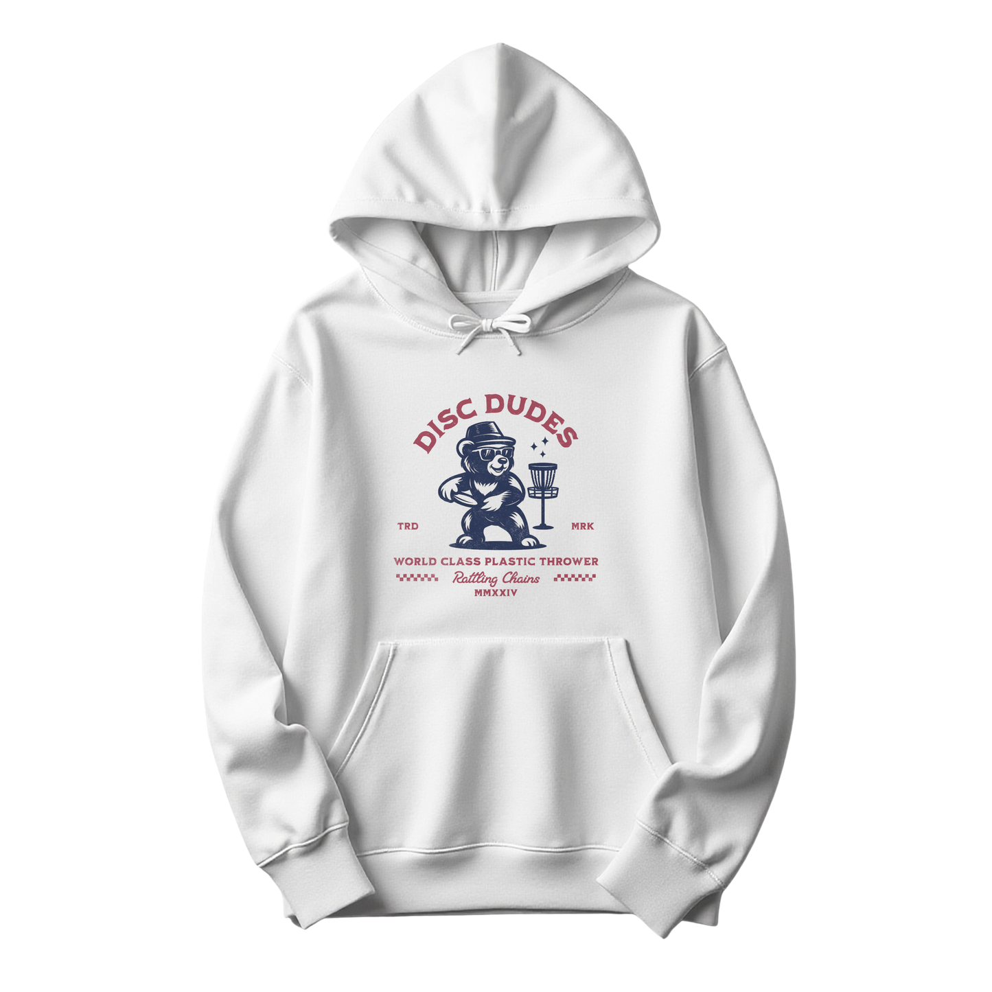 World Class Thrower Hoodie – Disc Dudes Bear Edition