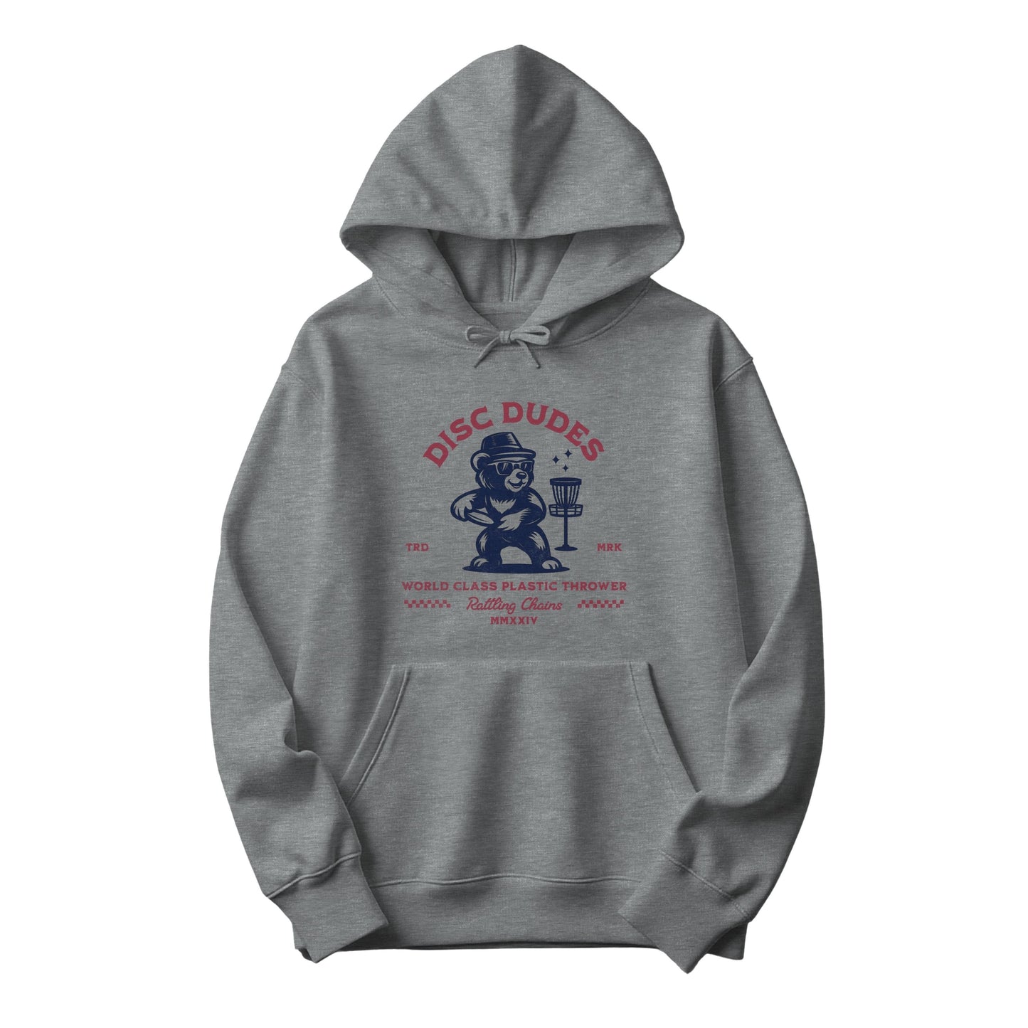 World Class Thrower Hoodie – Disc Dudes Bear Edition