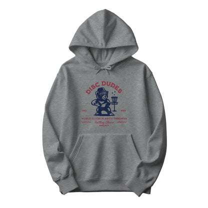World Class Thrower Hoodie – Disc Dudes Bear Edition
