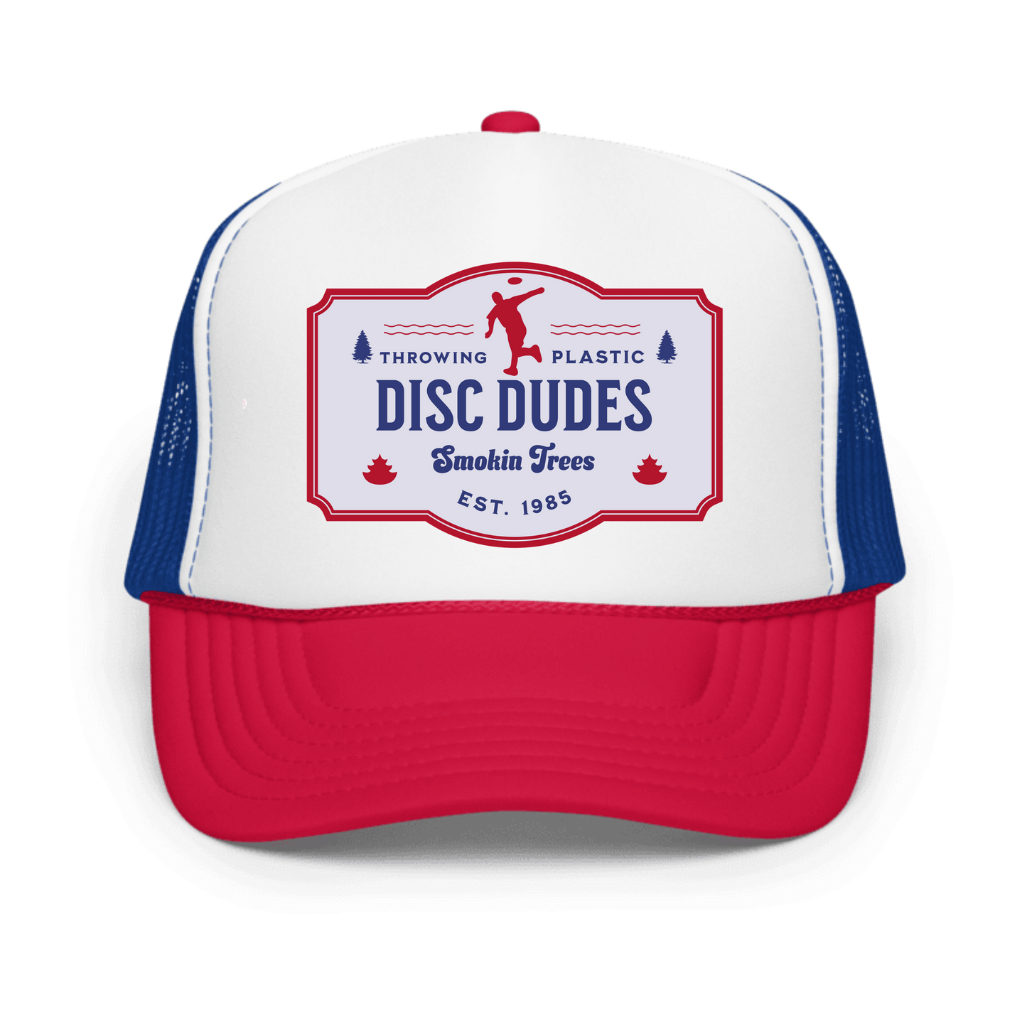 Smokin’ Trees Trucker – Disc Dudes Classic Stamp